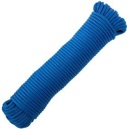 Multifilament PP braided rope 10 m x 3 mm blue