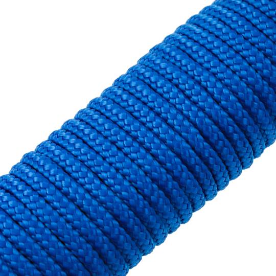 Corda trenada multifilament PP 10 m x 3 mm blau
