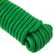 Cuerda trenzada multifilamento PP 20 m x 6 mm verde