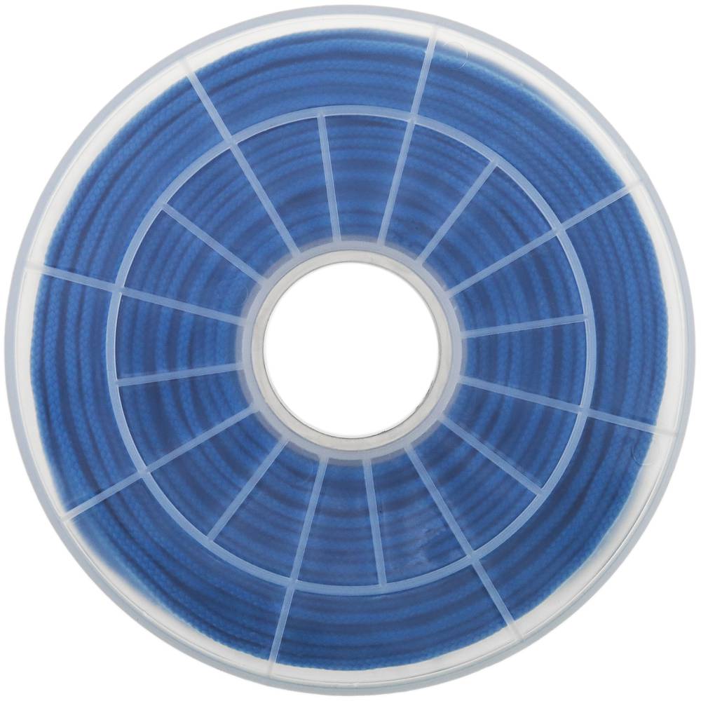 Corda intrecciata filamenti multipli in PP 100 m x 6 mm blu