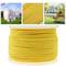 Corda intrecciata filamenti multipli in PP 100 m x 6 mm giallo