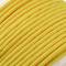 Corda intrecciata filamenti multipli in PP 100 m x 6 mm giallo