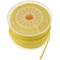 Corda intrecciata filamenti multipli in PP 100 m x 6 mm giallo