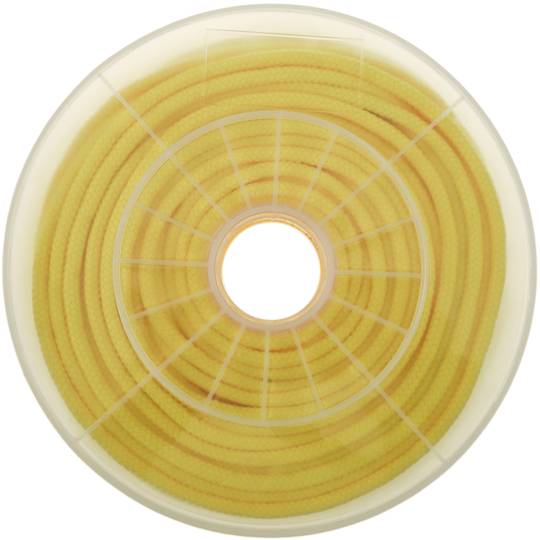 Corda intrecciata filamenti multipli in PP 100 m x 6 mm giallo