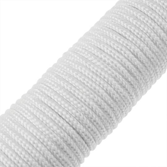 Pleciona lina poliestrowa 20 m x 3 mm biała