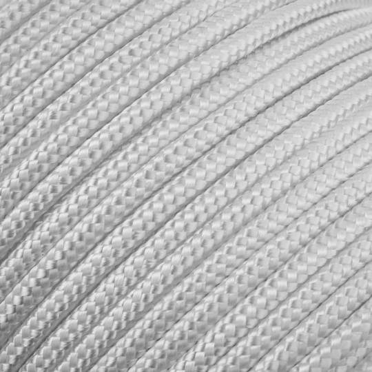 Corde en polyester tressée 100 m x 3 mm blanche