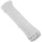 Corda trenada de polièster 10 m x 6 mm blanca