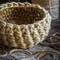 Corda retorçada de sisal 3 brins 10 m x 6 mm natural