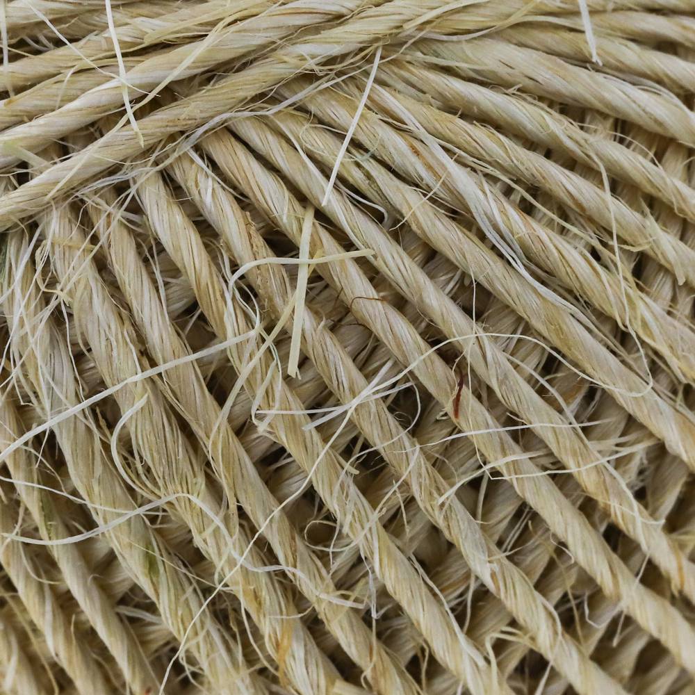 Ficelle en sisal 1 brin 30 m x 2 mm naturel