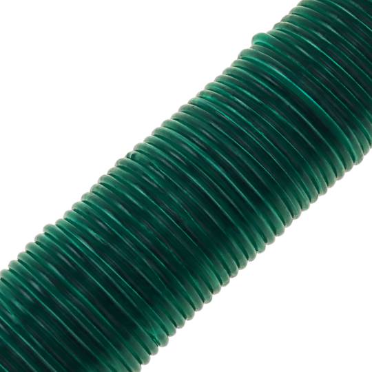Clothesline rope PVC with wire core 20 m x 3 mm green