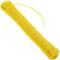 Cuerda de tendedero de PVC con núcleo de polipropileno 30 m x 3 mm amarilla