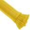 Cuerda de tendedero de PVC con núcleo de polipropileno 30 m x 3 mm amarilla