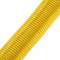 Cuerda de tendedero de PVC con núcleo de polipropileno 30 m x 3 mm amarilla