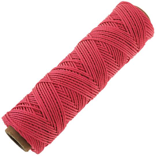 Fio trançado de nylon 50 m x 2 mm rosa