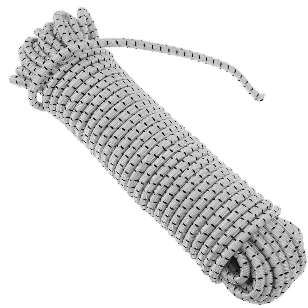 Elastisches Seil mit Polyesterbeschichtung 15 m x 6 mm - Cablematic