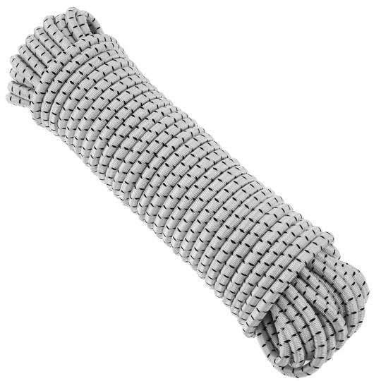 Corda elàstica amb recobriment de polièster 15 m x 6 mm