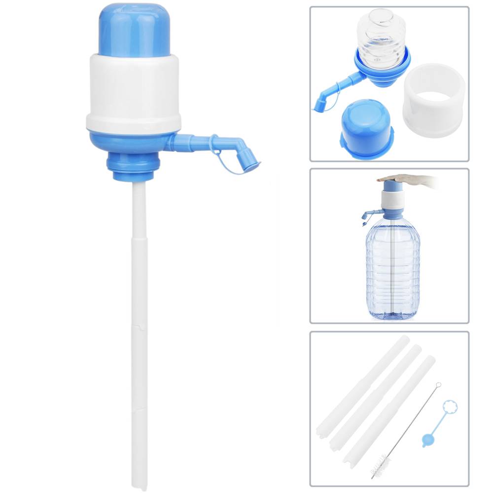 Dispensador de agua manual acoplable a garrafas y botellas - distribuido  por CABLEMATIC ® 