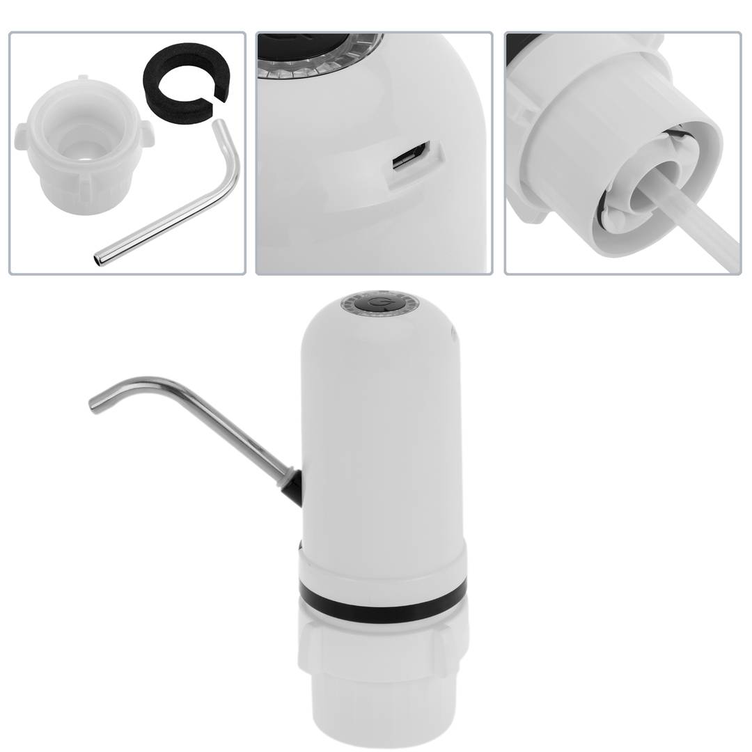 Dispensador de agua manual acoplable a garrafas y botellas - Cablematic