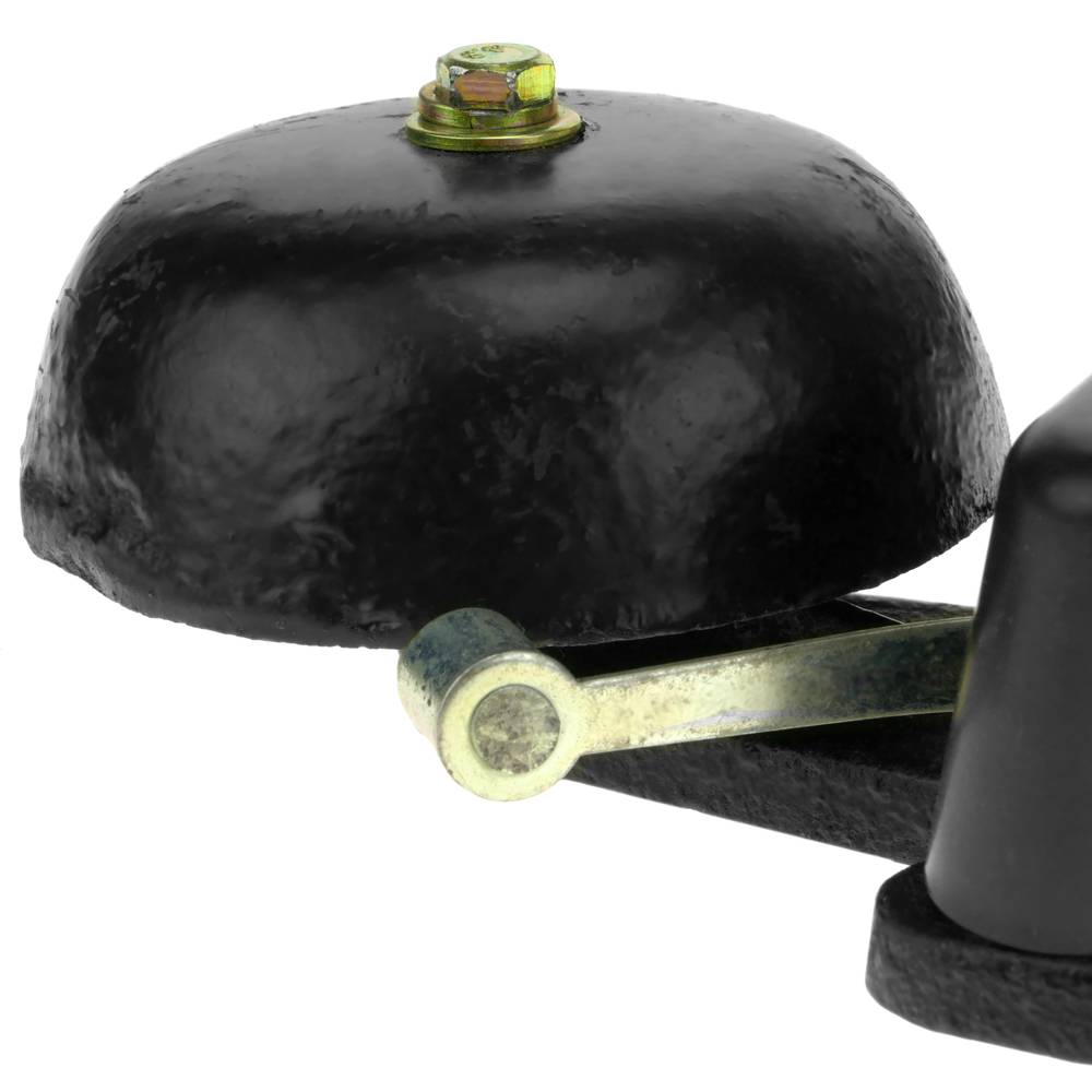 Sonnette électrique cloche avec marteau en métal extrudé noir 220 VAC
