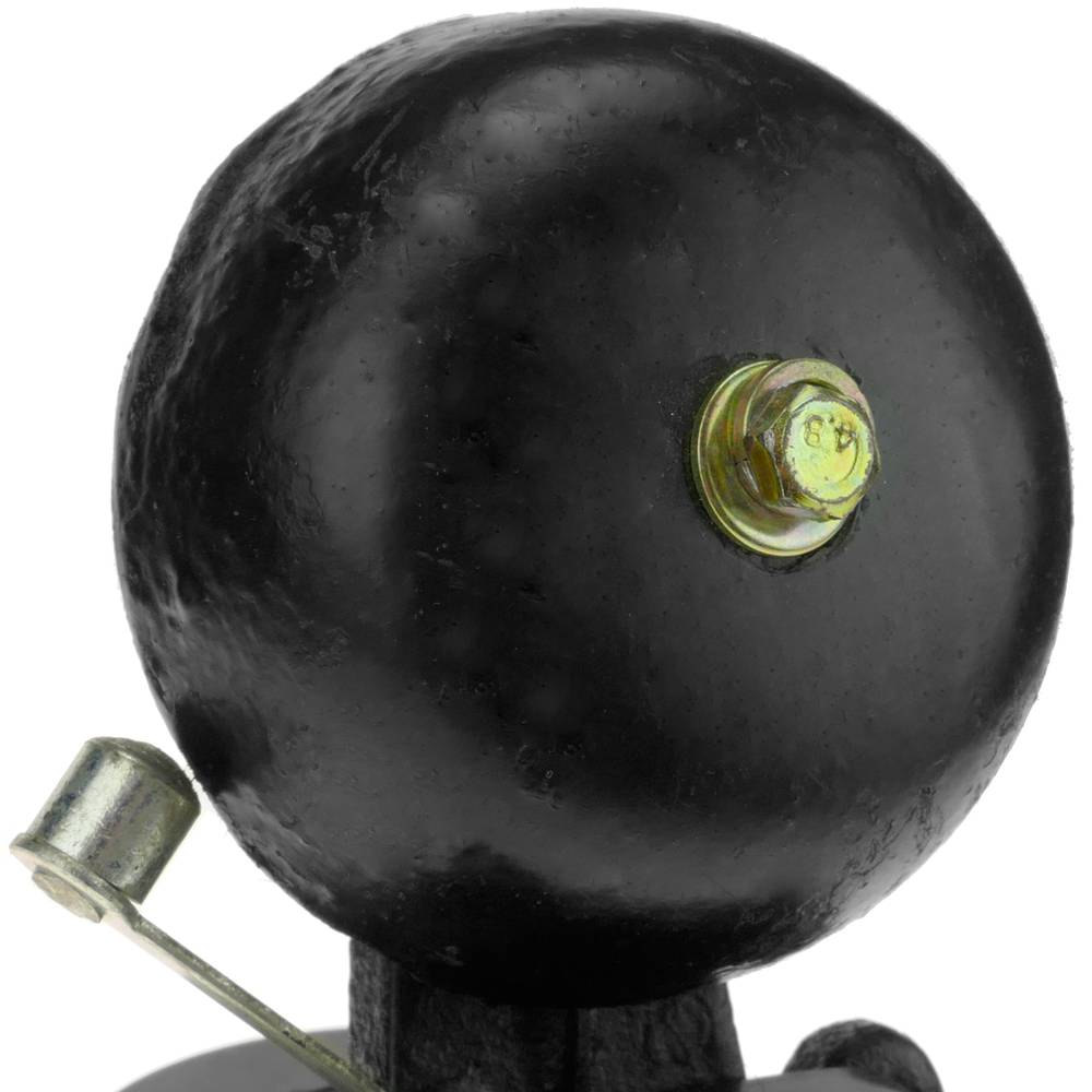 Sonnette électrique cloche avec marteau en métal extrudé noir 220 VAC