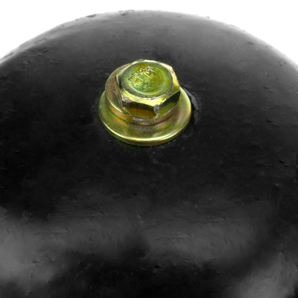 Sonnette électrique cloche avec marteau en métal extrudé noir 220 VAC