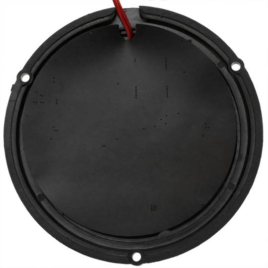 Sonnette électrique cloche en métal rouge 100mm pour alarme 85 dB
