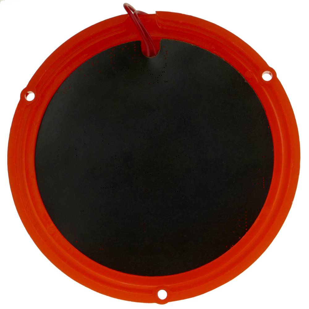 Electric doorbell red bell and base 100mm for alarm 85 dB