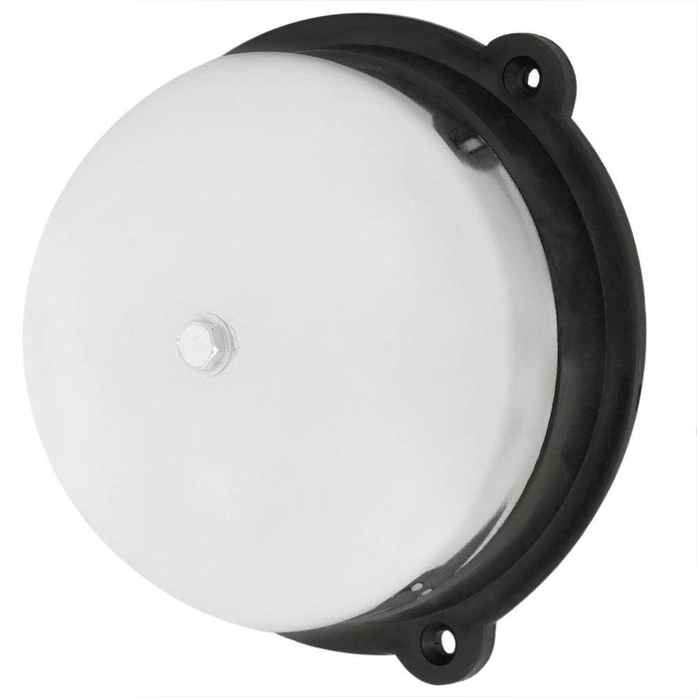Sino elétrico 220 VAC sino cromado 150 mm para alarme