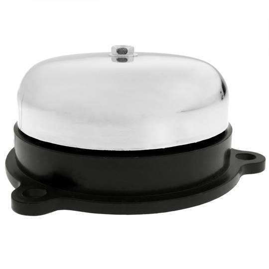 Timbre elèctric sense fil de campana cromada 150 mm per a alarma 95 dB