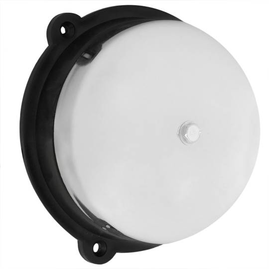 Timbre elèctric sense fil de campana cromada 150 mm per a alarma 95 dB