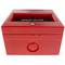 Emergency manual push button for fire alarms