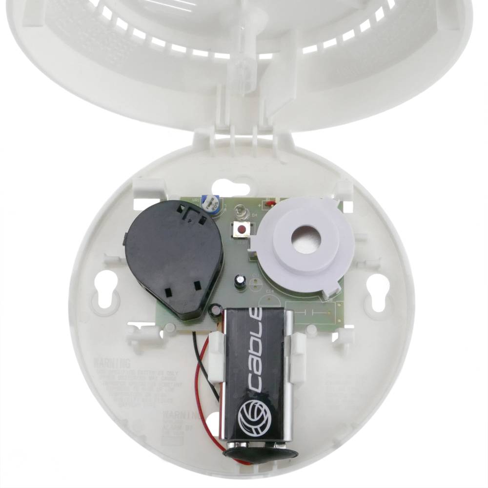 Rilevatore di fumo a soffitto. Allarme di fumo e tabacco DB051