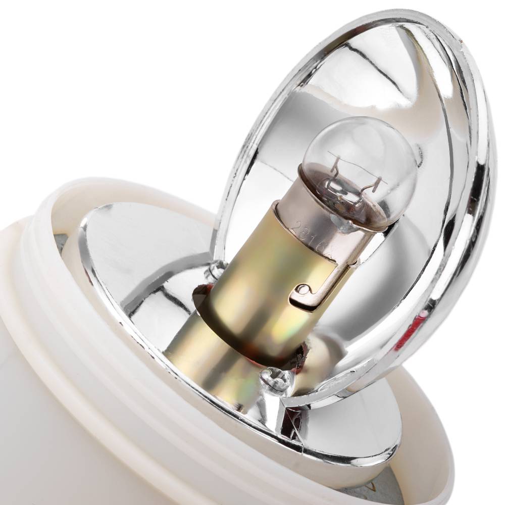 Sirena LED rossa 78 mm con rotazione motorizzata