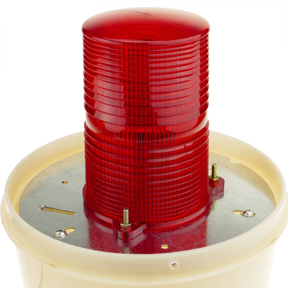 Red LED light 160 mm with rotation effect for alarm emergency police