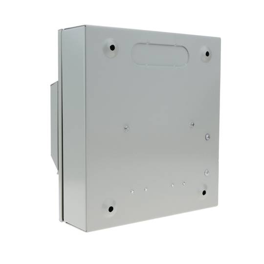 Caja de distribución eléctrica de 6 módulos 17.5 mm IP40 para superficie de metal SPN