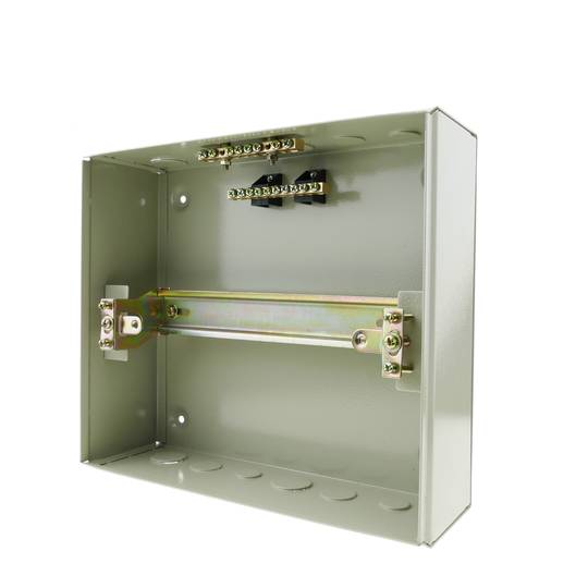 Boîte de distribution électrique de 10 modules 18mm IP40 pour surface métallique SPN