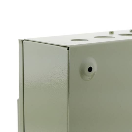 Boîte de distribution électrique de 10 modules 18mm IP40 pour surface métallique SPN