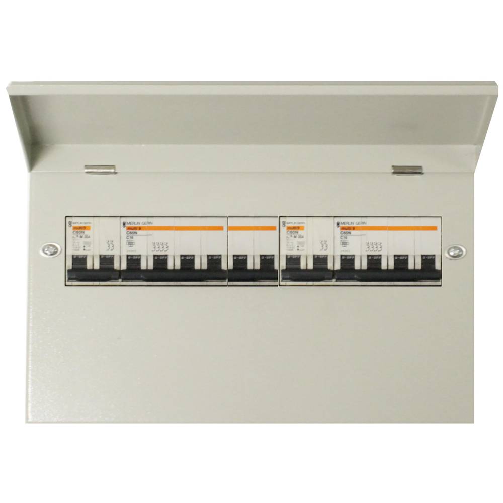 Electric distribution box with 14 modules 17.5 mm IP40 for metal surface SPN