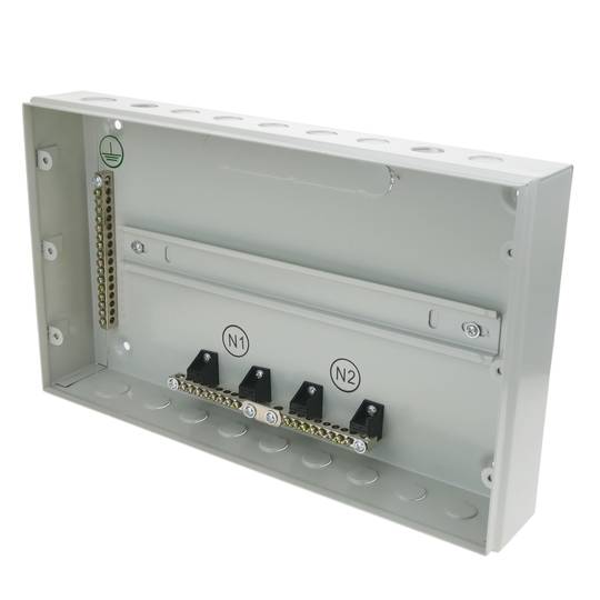 Caixa de distribuição elétrica de 16 módulos IP40 18mm para superfície metálica SPN