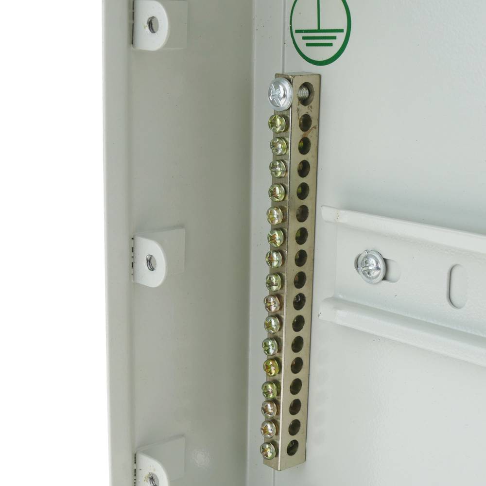 Caixa de distribuição elétrica de 16 módulos IP40 18mm para superfície metálica SPN