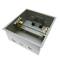 Scatola di distribuzione elettrica 6 moduli 17,5 mm IP40 per SPN a scarico metallico