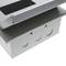 Scatola di distribuzione elettrica 6 moduli 17,5 mm IP40 per SPN a scarico metallico