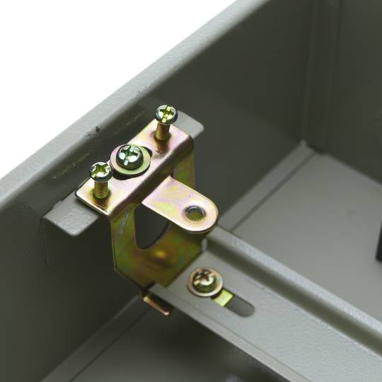 Scatola di distribuzione elettrica 6 moduli 17,5 mm IP40 per SPN a scarico metallico