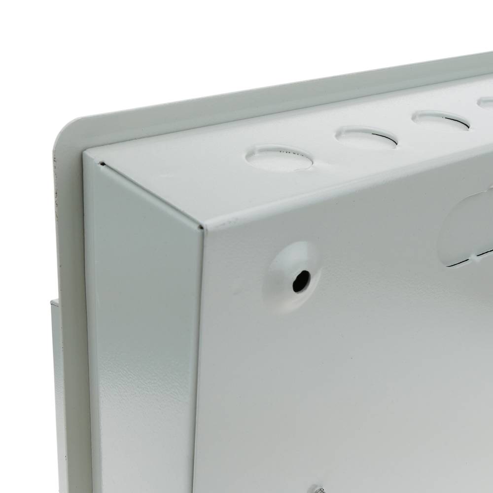 CableMarkt - Tapa ciega de metal para caja de distribución eléctrica de 12  módulos