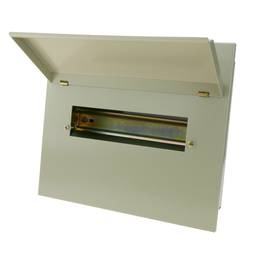 Electrical distribution box of 10 modules 18mm IP40 for metal flush SPN