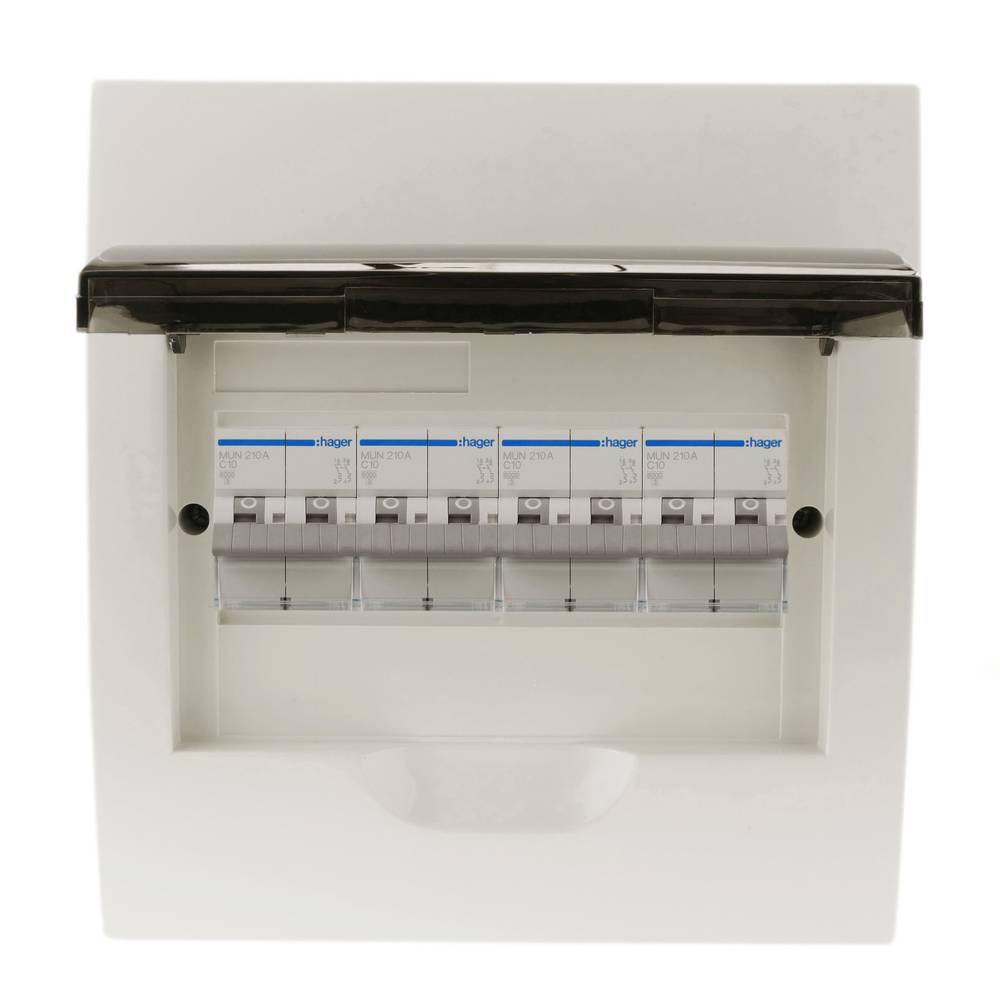 Boîte électrique surface SPN 8M IP40 en plastique ABS