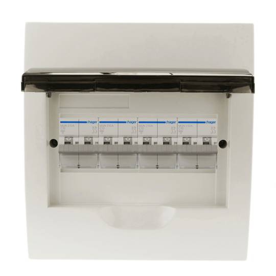 Boîte électrique surface SPN 8M IP40 en plastique ABS
