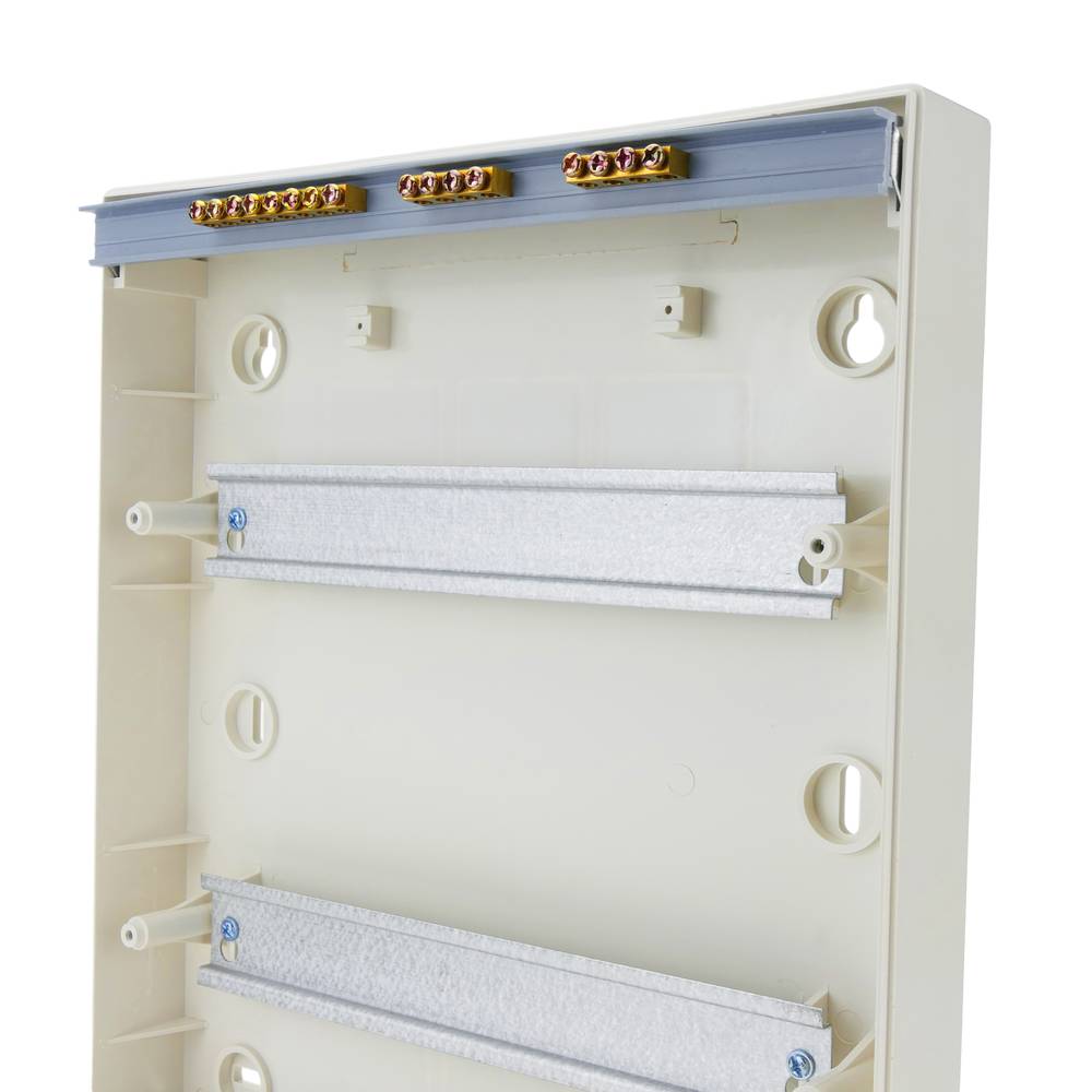 Caja distribución superficie IP65 24 módulos (2x12)puerta transparente PHS  24T