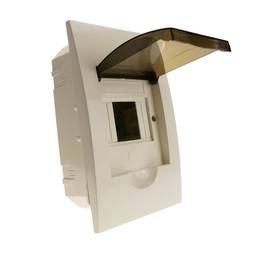 Caixa de distribució elèctrica de 4 mòduls d'encastar de plàstic ABS SPN IP40