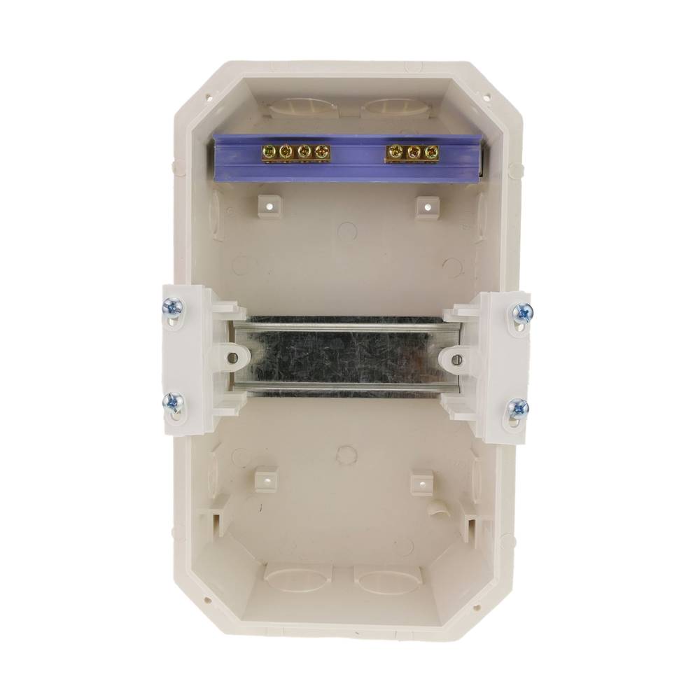Schaltkasten Elektroverteilerkasten aus 4 Modulen 17,5 mm  Kunststoff ABS für einbetten SPN IP40